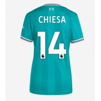 Stroje piłkarskie Liverpool Federico Chiesa #14 Koszulka Trzeciej dla damskie 2025-26 Krótki Rękaw